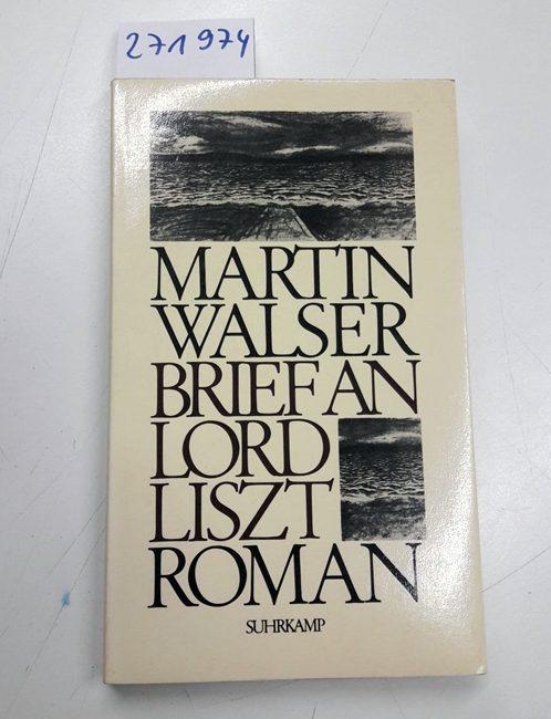 Antiquarisches Buch Martin Walser Brief an Lord Liszt Roman bei Antiquariat von Agris aus Aachen